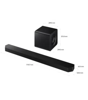 ساوند بار سامسونج Q800F نظام 5.1.2 Dolby Atmos – شبه جديد