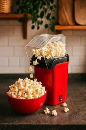 ماكينه عمل البوشار المنزليه جهاز بوشار مع زيت او بدون زيت الصحيه ماكنه الفوشار