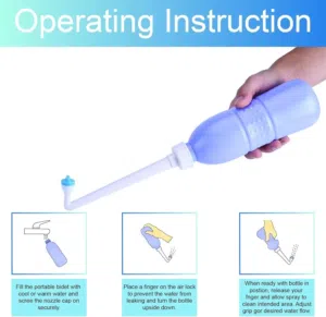 شطاف فاخر محمول هو خيارك الأفضل للسفر لدول اوروبا . شطافات المسافر الذكية الأصلية الحجم 650 مل للسفر