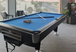9 foot billiard table