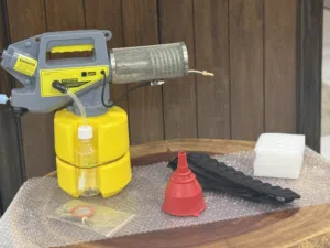 هل تعاني من الذباب او البعوض وصل حديثا مكينة الدخان قوة 4000