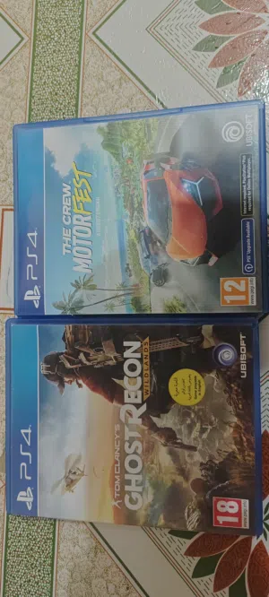 ghost recon Wildlands and the crew motor fest can play in both ps4 and ps5
