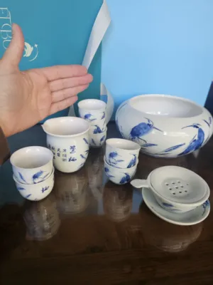 طقم شاي صيني للبيع الاسعار مرفقة في الوصف