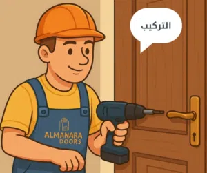 تركيب ابواب التركية. الداخلية ورئسية