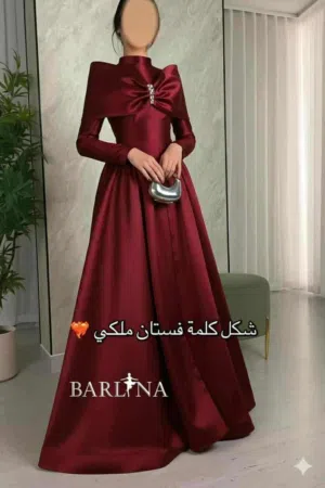 فستان الملكات ملبوس لبسة وحده