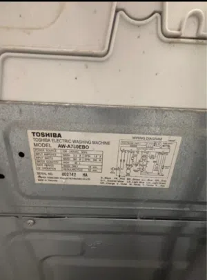 للبيع غساله توشيبا