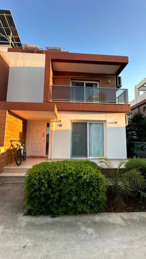 2+2 duplex twin villa on one of the best locations in Royal sun residence - North Cyprus