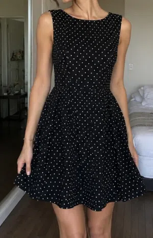 Pearl black backless alice and olivia new dress