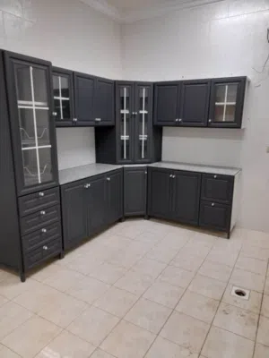 مطابخ جديده جاهزه وجاهز معدل يوجد لدينا قطع جاهزه متر وعشرين