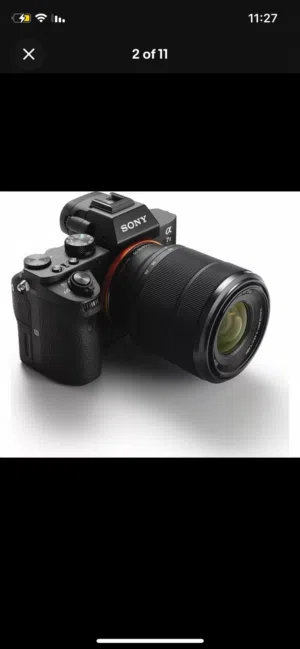 Sony a7 ii with lens 28-70