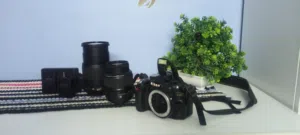 كاميرا نيكون D3200 شغالة بحاجة إلى تصليح