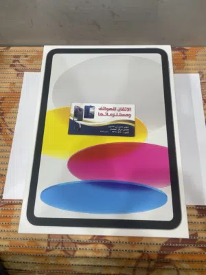 للبيع ايباد A16 جديد بالكرتون لون سلفر 128 جيجا واي فاي