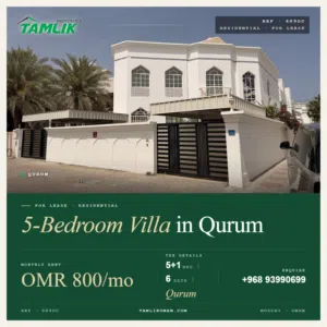 Villa For Rent in Qurum  REF 609GC