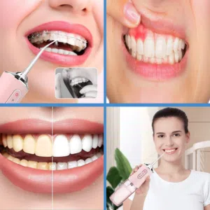 مضخه جهاز تنظيف الأسنان بالماء شحن الخيط المائي ORAL IRRIGATOR Convenient Electric مضخة اسنان