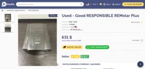 سي باب لمنع انقطاع التنفس ليلا ماركة فيلبس امريكي بحال الجديد