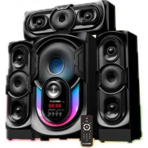 نظام مكبر للصوت منزلي بلاتينيوم 4.1 مع مضخم صوت موديل AH-6080، نظام سماعات