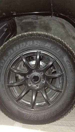 ORGINAL RAYS RIMS 18 INCH  4PCS WITH YOKOHAMA G015 TYRE 2024  TYRES ARE NOT EVEN USED 1K KM
