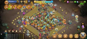 حساب لعبة كاستل كلاش Castle Clash