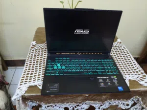 ASUS TUF F16 Gaming – RTX 3050 – RAM 16GB – بالضمان  لاب جيمينج قوي بحالة ممتازة جدًا