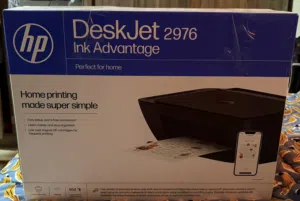 Hp DeskJet 2976 With Ink & Cable and Box