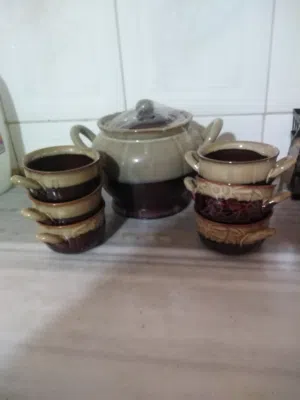 طقم زجاج ثقيل