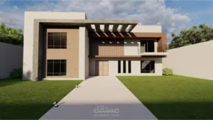 هيكل نظام خليجي دورين وملحق للبيع السراج وملحق للبيع السراج بعد شيل البغدادي داخل مقسم الحلو