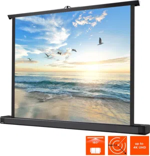 شاشة عرض متنقلة Table Top screen قياس