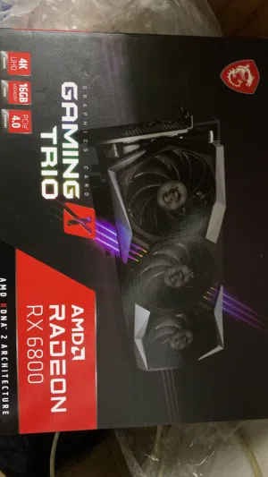 مطلوب كرت شاشة rx6800 ويفضل يكون 2 fan