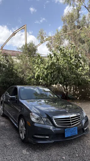 للبيع مرسيدس E350 وارد أمريكي موديل 2013 رقم 1 المحرك الحديث ماشيه 39 الف ميل