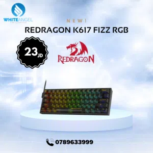 كيبورد Redragon K617 FIZZ بسعر 23