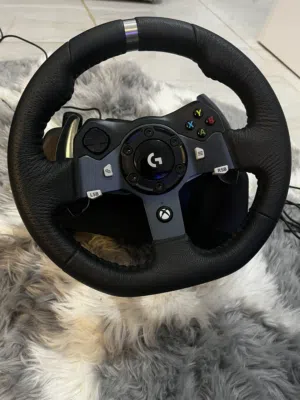للبيع مقود ألعاب Logitech G920 بحالة ممتازة مع الكرتونة (Xbox / PC)