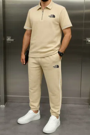ترنج رياضي بسوستة مقاسات حتى 90 كيلو Sporty Zipper Tracksuit