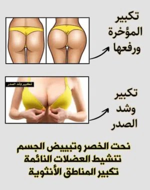 منتج السحري التكبير الصدر والارداف