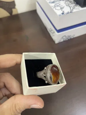 للبيع خاتم فضة صياغة عمانية