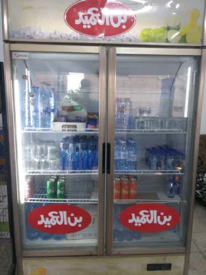 ثلاجة بابين
