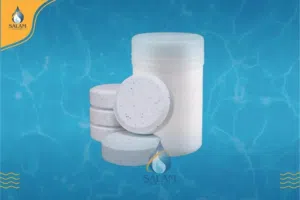 كلور اقراص تعقيم برك عالى الجودة تركيز 90%  حمامات سباحه تركيز متوفر لدينا الكلور المتعدد 3*1