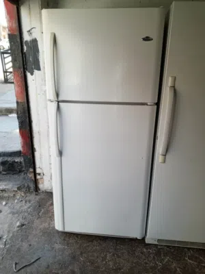 ثلاجه جامبو للبيع وارد امريكي بحالة الوكاله