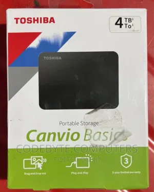 TOSHIBA Canvio Basics 4TB black