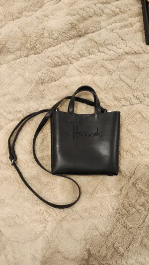 Harrods Mini Leather Kensington Tote Bag (discontinued) from London