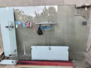 باب سكريت سحب العرض 267 والطول 260