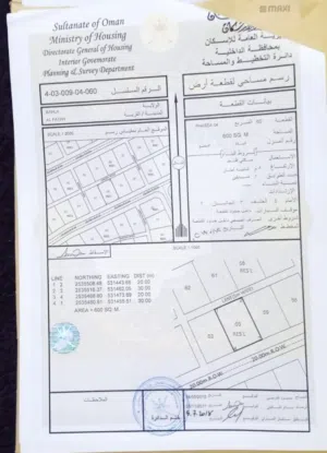ارض الفتح قريبه من الشارع
