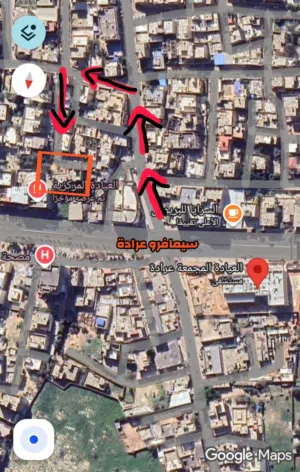 ارض 927م للبيع في سوق الجمعة خلف العيادة المركزية مباشرةً ( 4 شوارع عرادة )