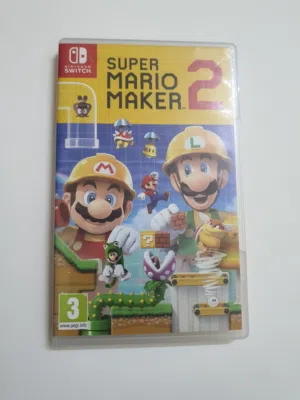 Super Mario Maker 2 game card for Nitendo Switch
