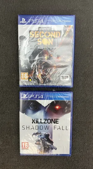 شريطان PS4 جديدان – Killzone Shadow Fall & Infamous Second Son