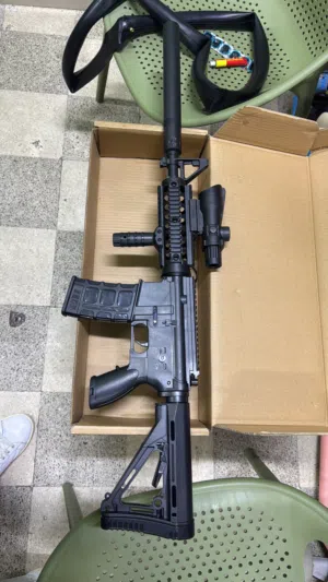(لعبة) رشاش اوربيز كهربائي جل بلاستر.                  M416 orbeez gle blaster