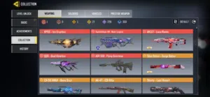 5 mythics 17 leggy prestige weapon 1 leggy skin 1 leggy car Activision instant