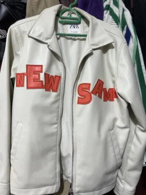 Zara orginal leather jacket from canada