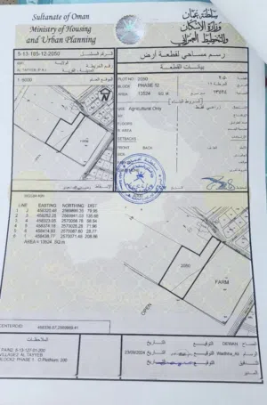 Residential Land for Sale in Al Dhahirah Ibri