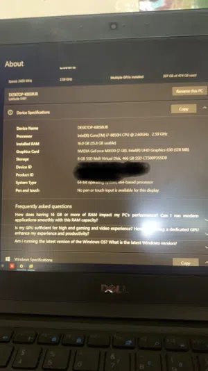 Windows Dell for sale  in Cairo
