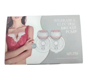 مضخة ثدي إلكترونية لاسلكية وقابلة للارتداء (Wearable Electric Breast Pump)، موديل MY-379. 2 جهاز